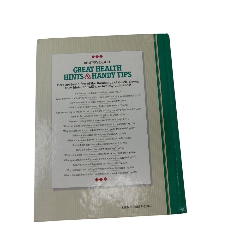 Great Health Hints & Handy Tips Reader's Digest 4,000 Idea Feel Your Best - Picture 7 of 7